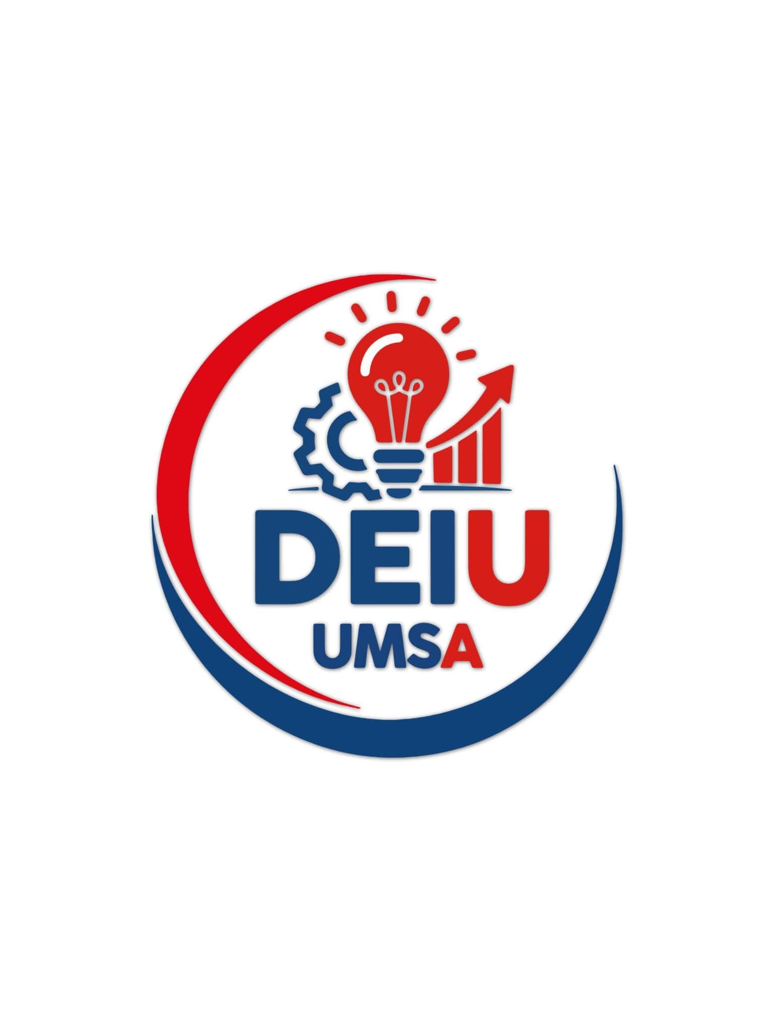Logotipo oficial de DEIU UMSA